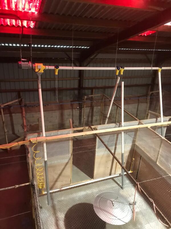 Feed system completed